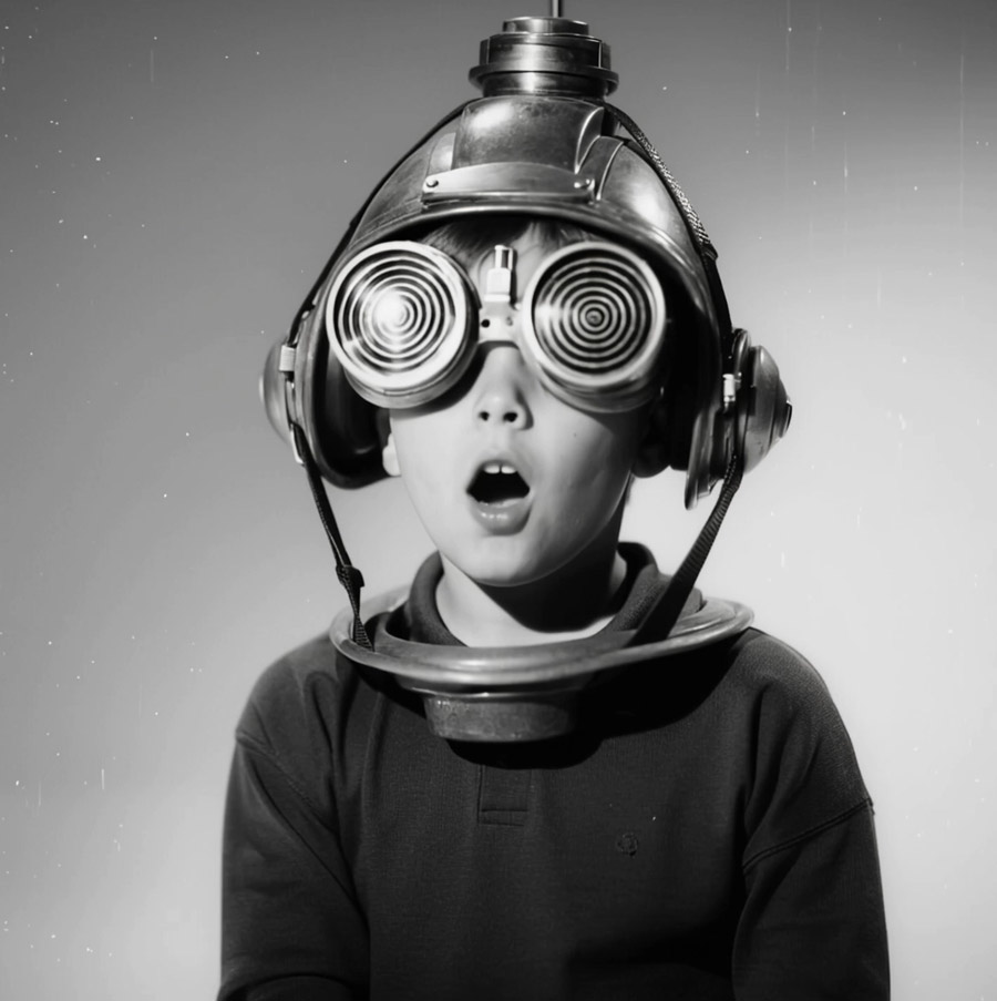 A young boy with endless curiosity